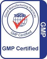 GMP Good Manufacturing Practices Certification Logo