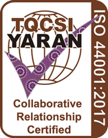 Yaran ISO 44001 certification Mark
