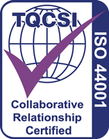 ISO 44001 certification mark