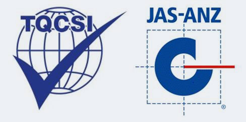 TQCSI logo and JAS-ANZ logo