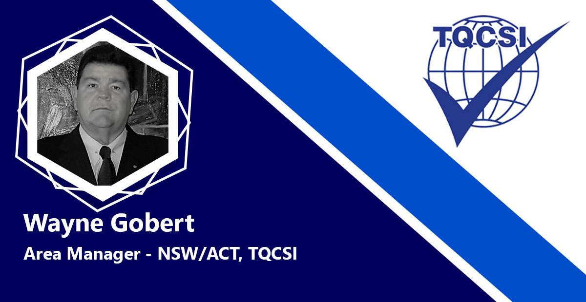 TQCSI NSW ACT area manager Wayne Gobert