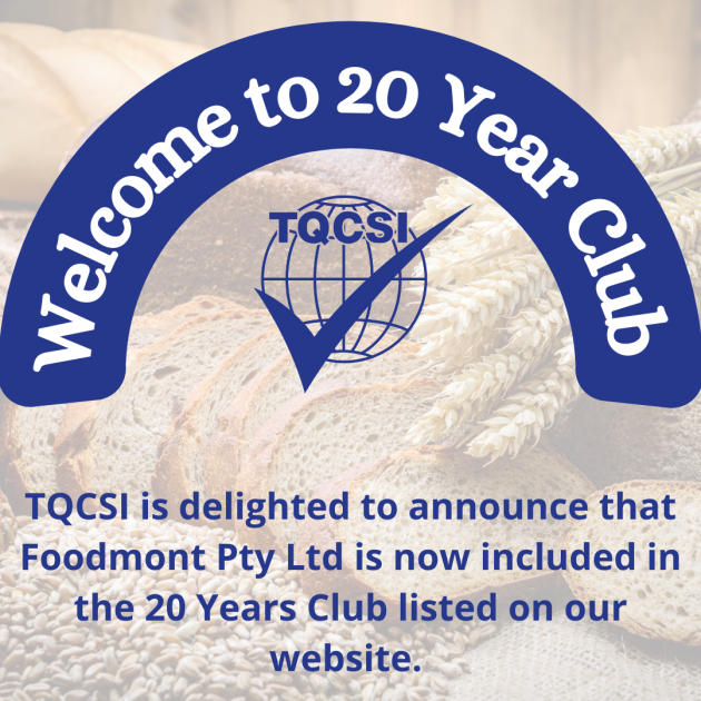 20 Year Club Foodmont Pty Ltd